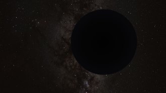 Planet Nine illustration