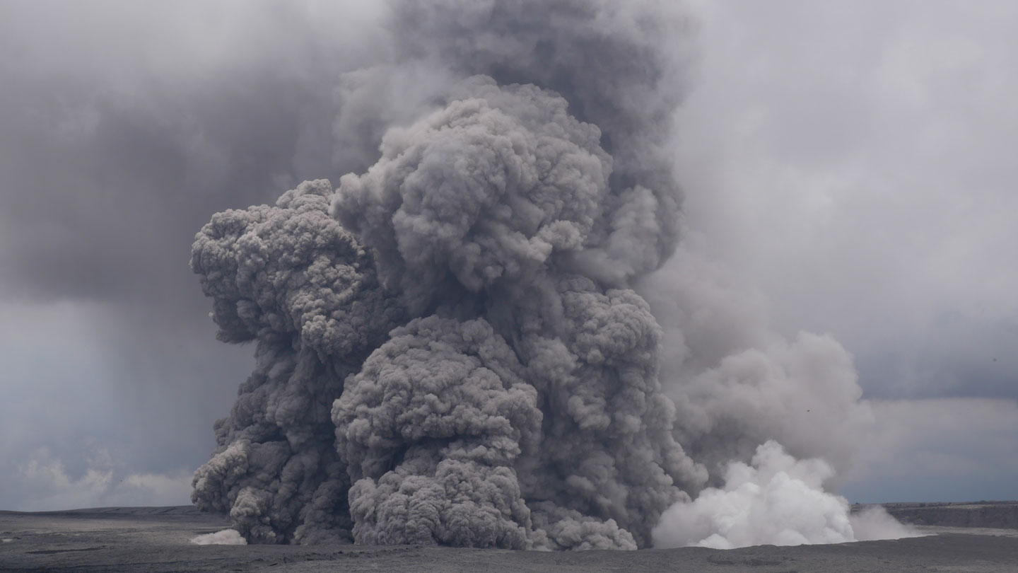 Hawaii's Kilauea volcano recently erupted like a stomp rocket