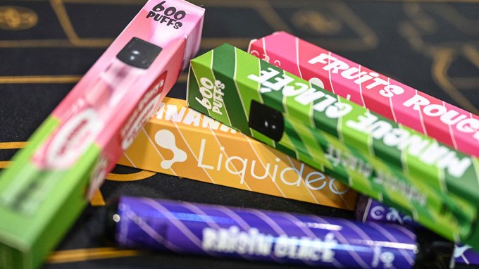 a pile of e-cigarettes for sale for vaping