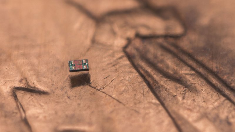 These smart robots are smaller than a grain of salt