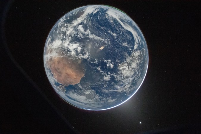 photo of Earth from space