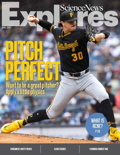 Science News Explores — April 2026 cover