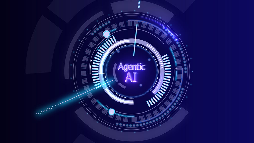 an illustration of the concept of an AI agent unlocking things via a dial