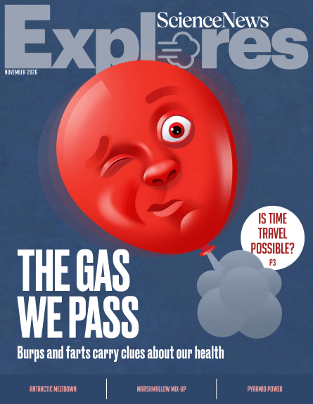 Cover of the November 2026 issue of Science News Explores
